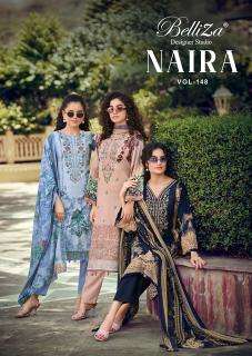 Belliza naira vol-148 surat dress material wholesale market address