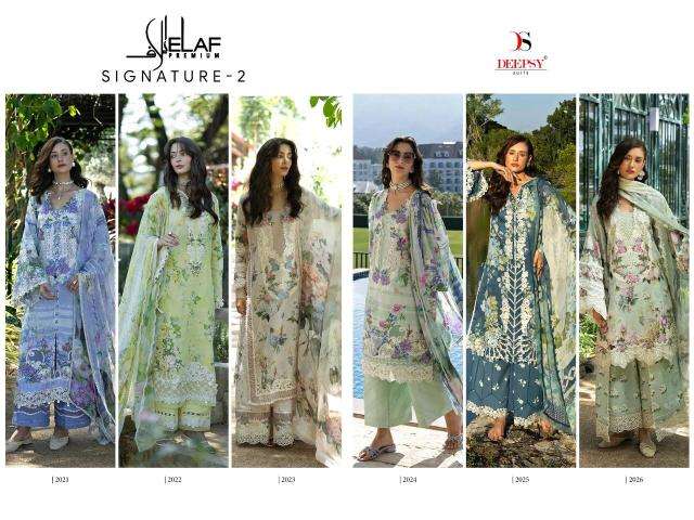 Deepsy suits elaf signature-2 wholesale salwar kameez market in kolkata