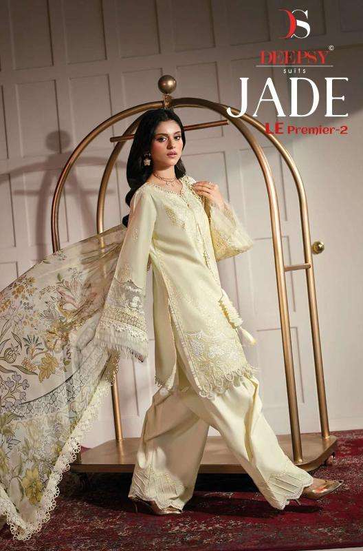 Deepsy suits jade le premier vol-2 salwar suit wholesale in kolkata