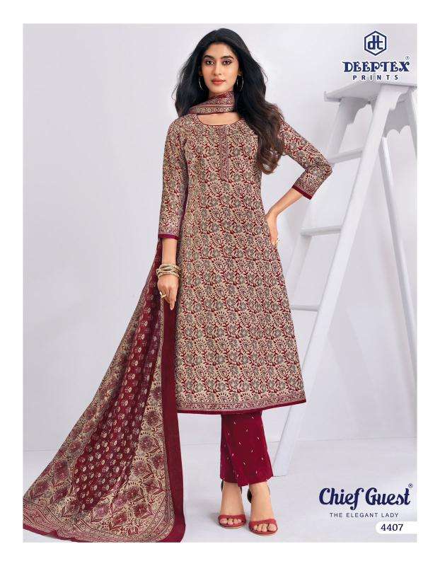 Deeptex chief guest vol-44 wholesale dress material market in gujarat
