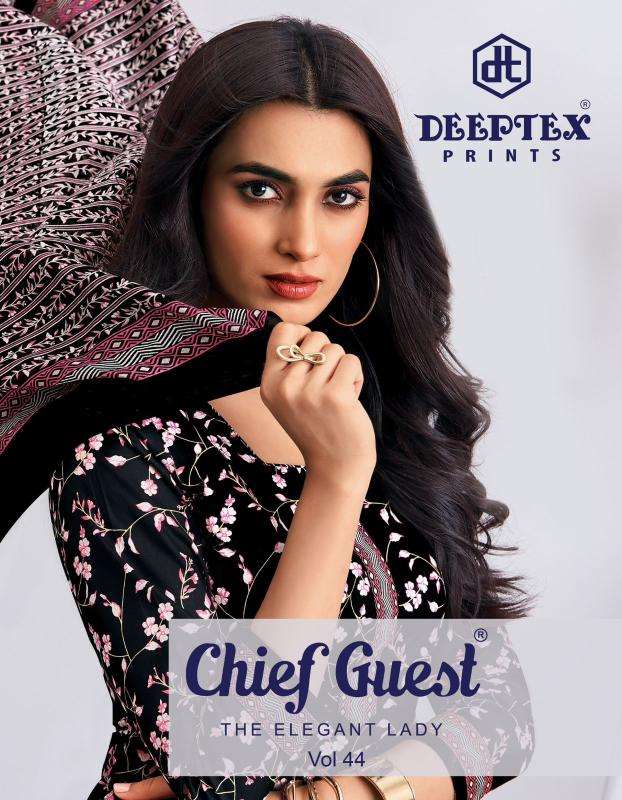 Deeptex chief guest vol-44 wholesale dress material market in gujarat