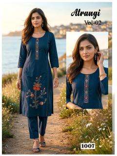 Desi kudi atrangi vol 2 surat kurti wholesale market 2023