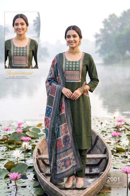 Desi kudi ridhi wholesale kurti materials market in surat