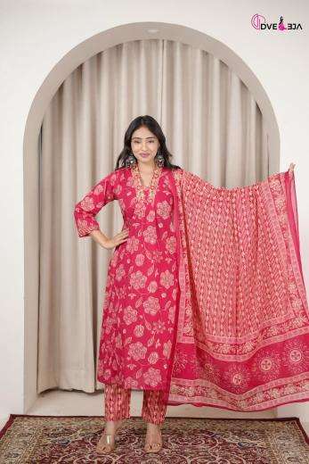 Dveeja leela wholesale kurti set india