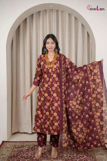 Dveeja leela wholesale kurti set india