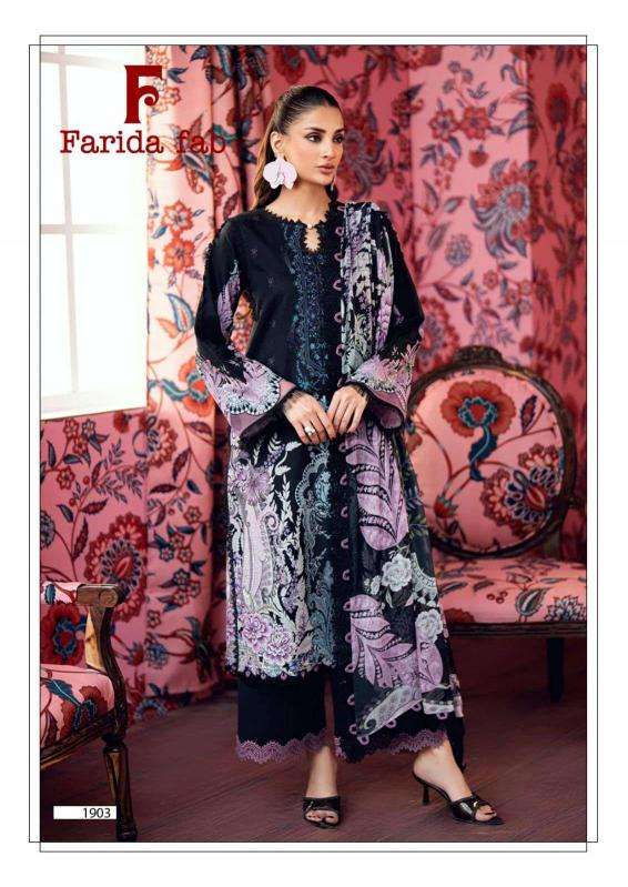 Farida fab chevron vol 19 wholesale salwar in surat
