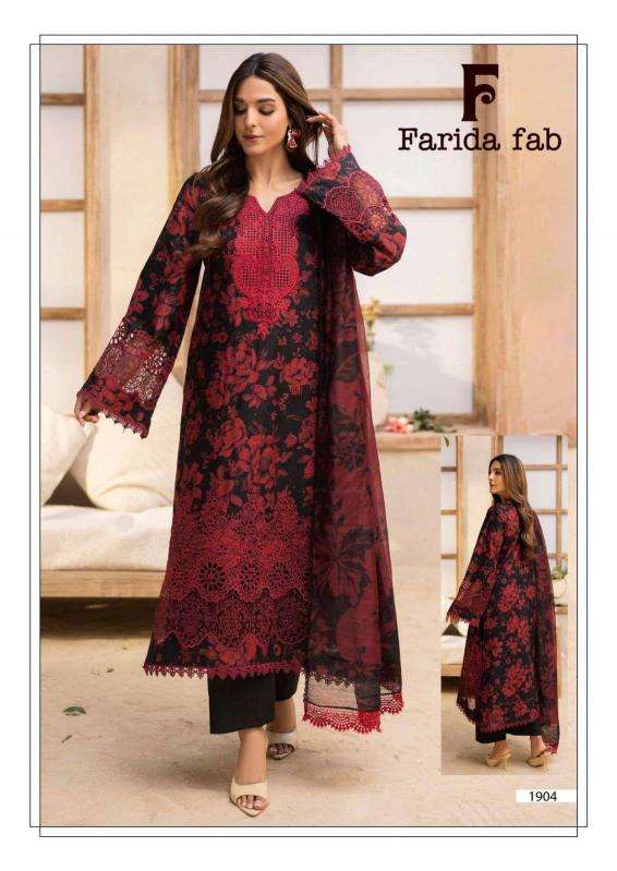 Farida fab chevron vol 19 wholesale salwar in surat