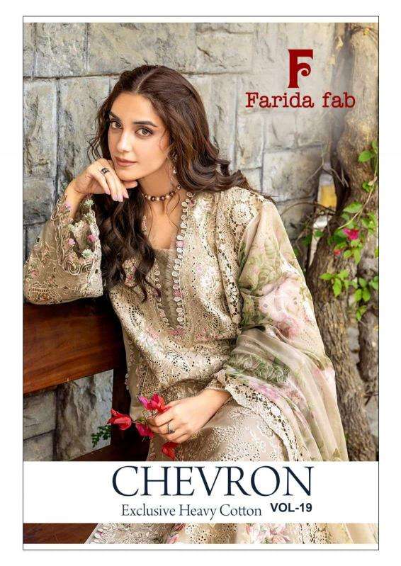 Farida fab chevron vol 19 wholesale salwar in surat