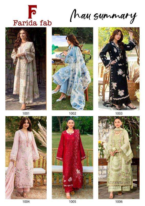 Farida fab mau summary indian wholesale salwar kameez