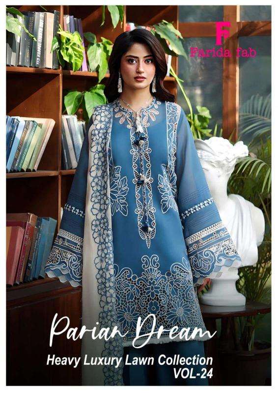 Farida fab parian dream vol-24 surat wholesale dress market address