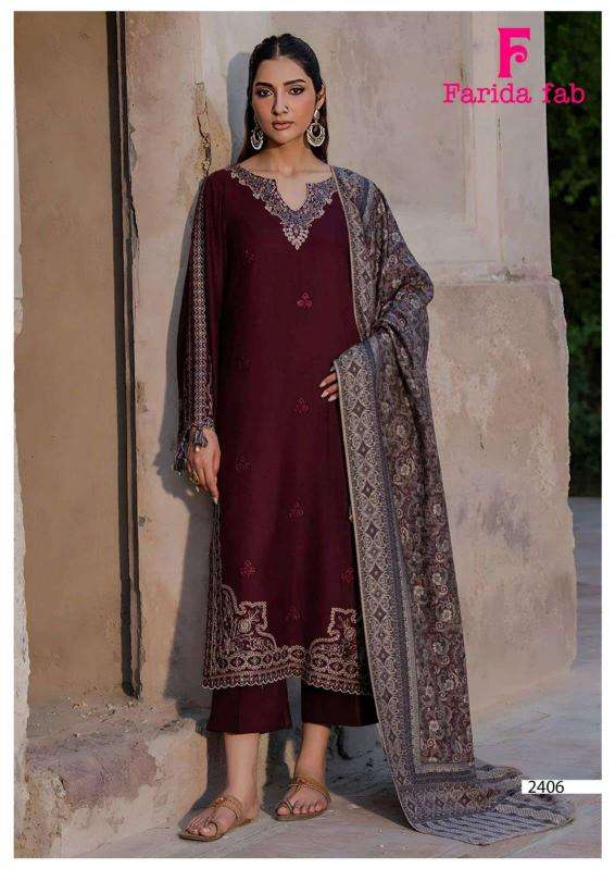 Farida fab parian dream vol-24 surat wholesale dress market address