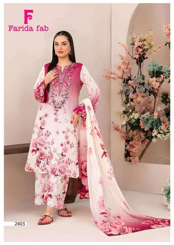 Farida fab parian dream vol-24 surat wholesale dress market address