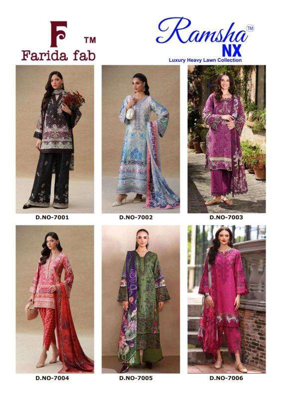 Farida fab ramsha nx wholesale salwar kameez surat photos