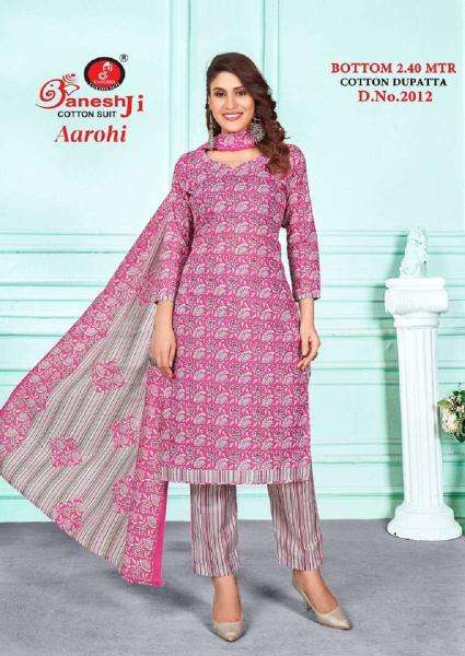 Ganeshji aarohi vol-2 dress material market in ahmedabad