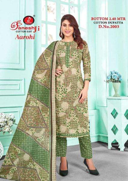 Ganeshji aarohi vol-2 dress material market in ahmedabad