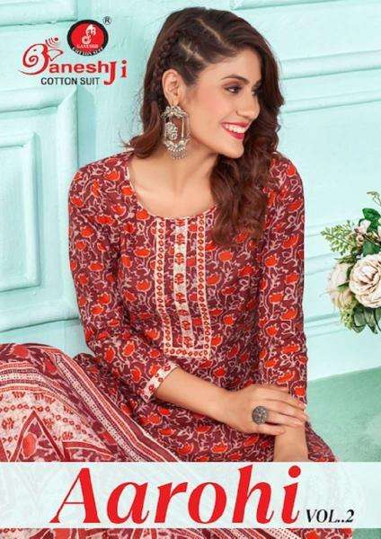 Ganeshji aarohi vol-2 dress material market in ahmedabad