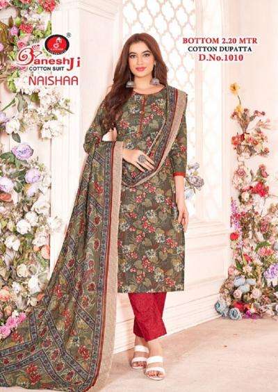 Ganeshji naishaa vol-1 dress material wholesale in ahmedabad with price