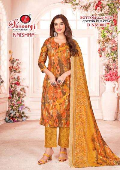 Ganeshji naishaa vol-1 dress material wholesale in ahmedabad with price