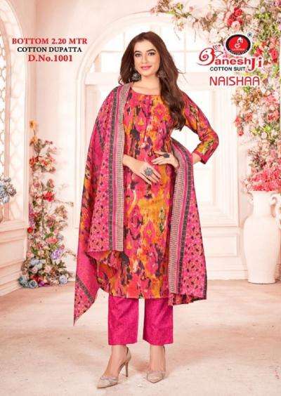 Ganeshji naishaa vol-1 dress material wholesale in ahmedabad with price