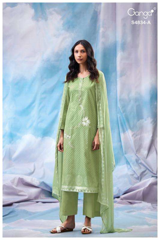 Ganga aislinn 4834 surat wholesale dress market address