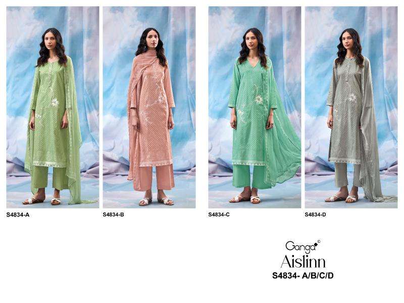 Ganga aislinn 4834 surat wholesale dress market address