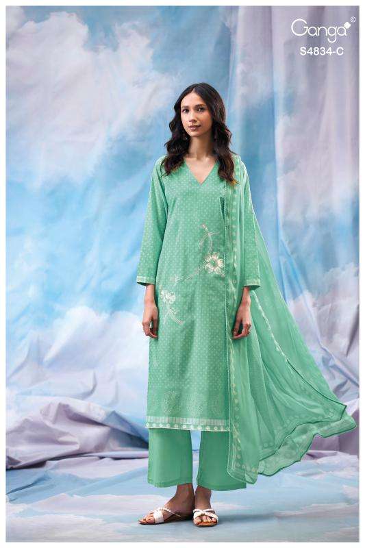 Ganga aislinn 4834 surat wholesale dress market address