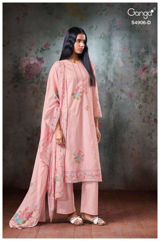 Ganga drusilla 4906 surat dress material wholesale market address