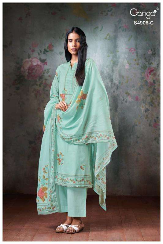 Ganga drusilla 4906 surat dress material wholesale market address