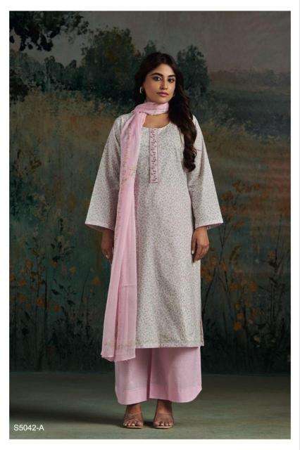 Ganga ekanta 5042 wholesale dress material shop in pune