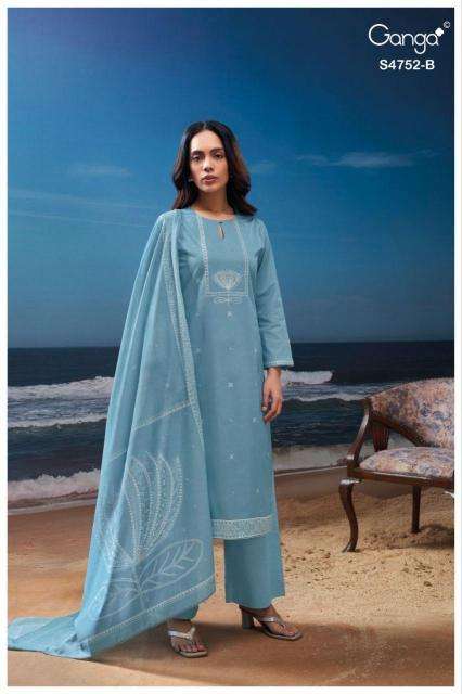 Ganga faira 4752 wholesale dress material shop in pune