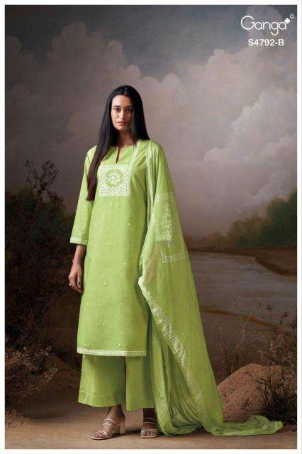 Ganga gulnar 4752 surat wholesale dress market address