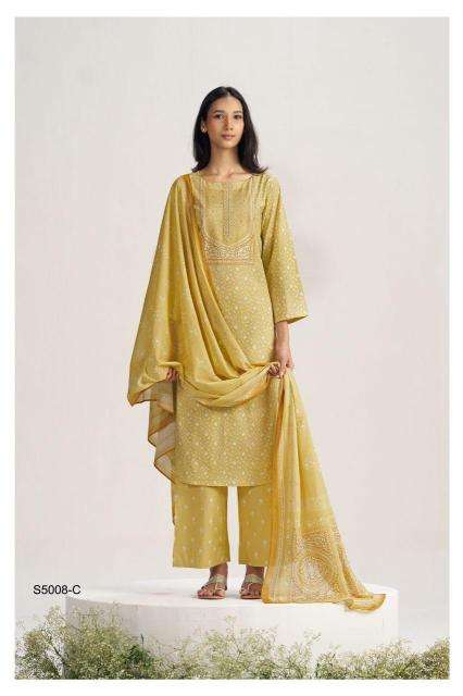 Ganga indratha 5008 wholesale dress material shops in kolkata