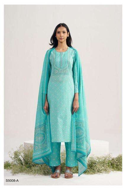 Ganga indratha 5008 wholesale dress material shops in kolkata