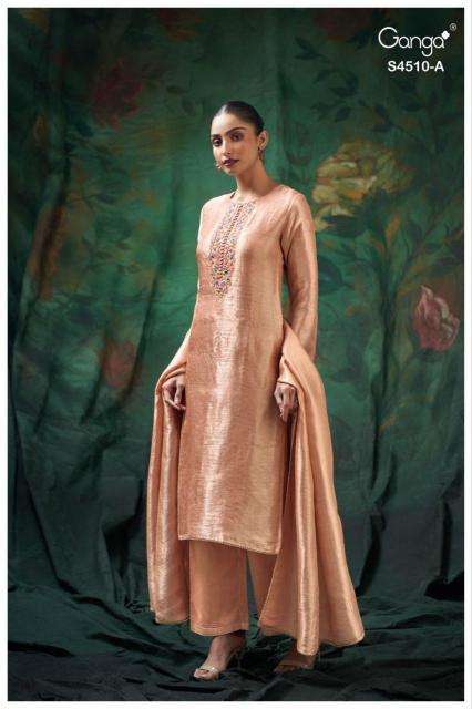 Ganga jeyra 4510 dress material wholesale dealers in kolkata