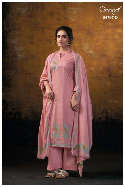 Ganga lishika 4797 pune dress material wholesale