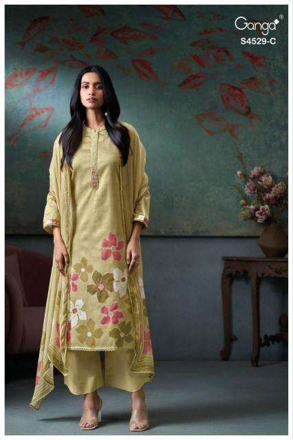 Ganga priarae 4529 dress material market in kolkata