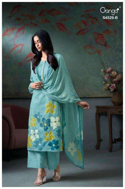 Ganga priarae 4529 dress material market in kolkata