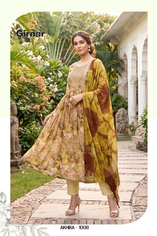 Girnar akhira vol 1 wholesale kurtis in surat with price