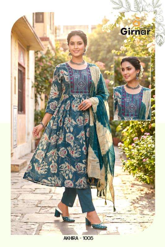 Girnar akhira vol 1 wholesale kurtis in surat with price