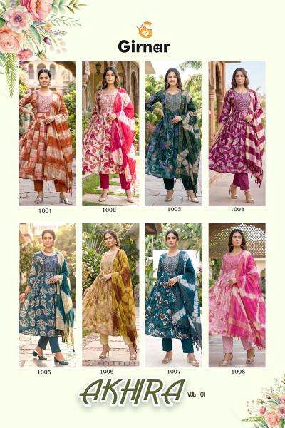 Girnar akhira vol 1 wholesale kurtis in surat with price