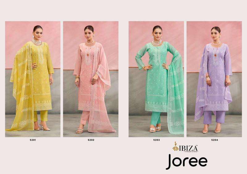 Ibiza joree ladies dress material wholesale market in surat