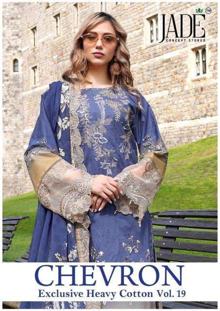 Jade chevron vol-19 salwar suits manufacturers in kolkata