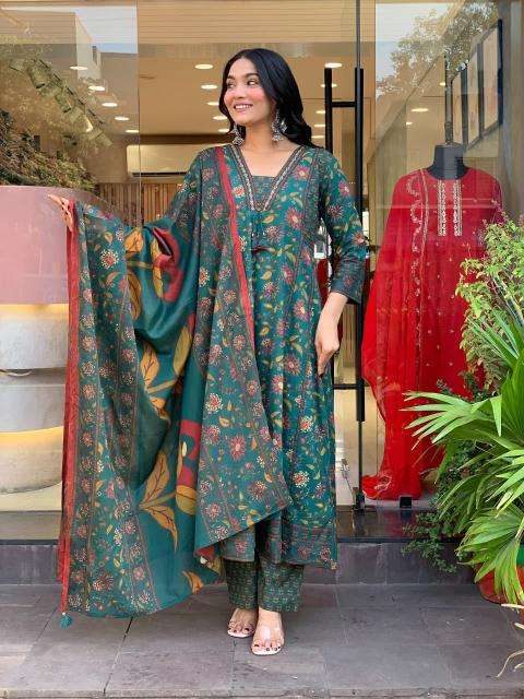 Jaipuri anarkali wholesale kurti market in surat with price in tamil