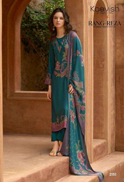 Kaavish rang-reza cotton dress material wholesale in ahmedabad