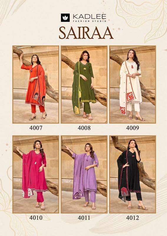 Kadlee sairaa wholesale kurti set india
