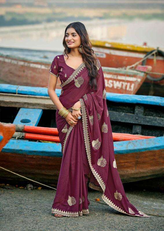 Kashvi aayushi-vol 1 fancy saree wholesale cloth market in ahmedabad