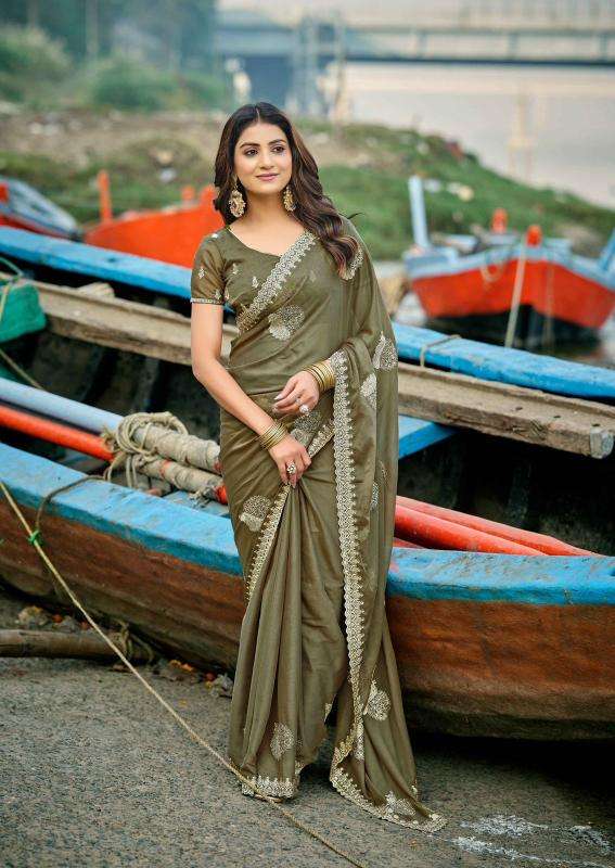 Kashvi aayushi-vol 1 fancy saree wholesale cloth market in ahmedabad