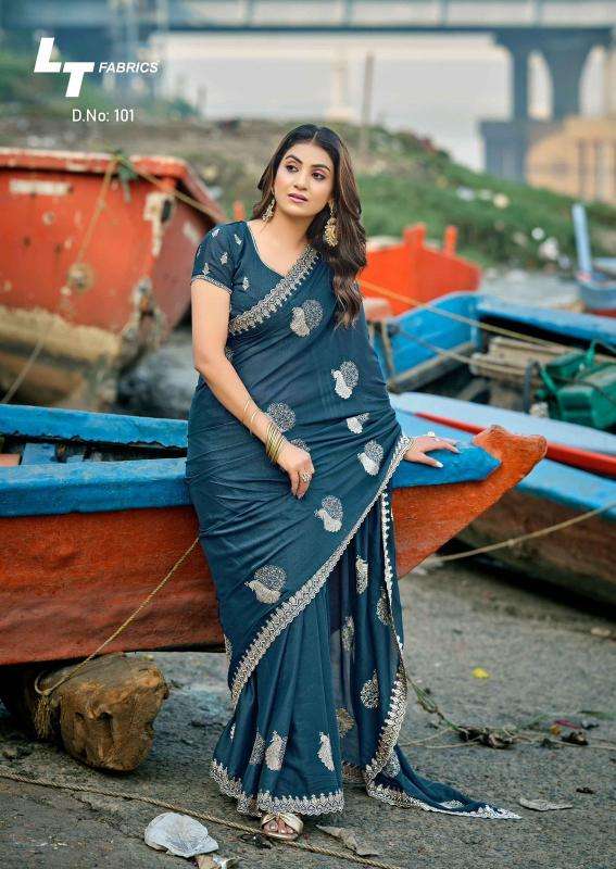 Kashvi aayushi-vol 1 fancy saree wholesale cloth market in ahmedabad