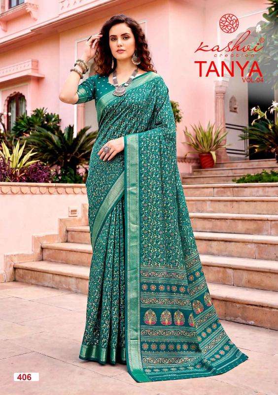 Kashvi tanya vol 4 best wholesale saree market in surat with price