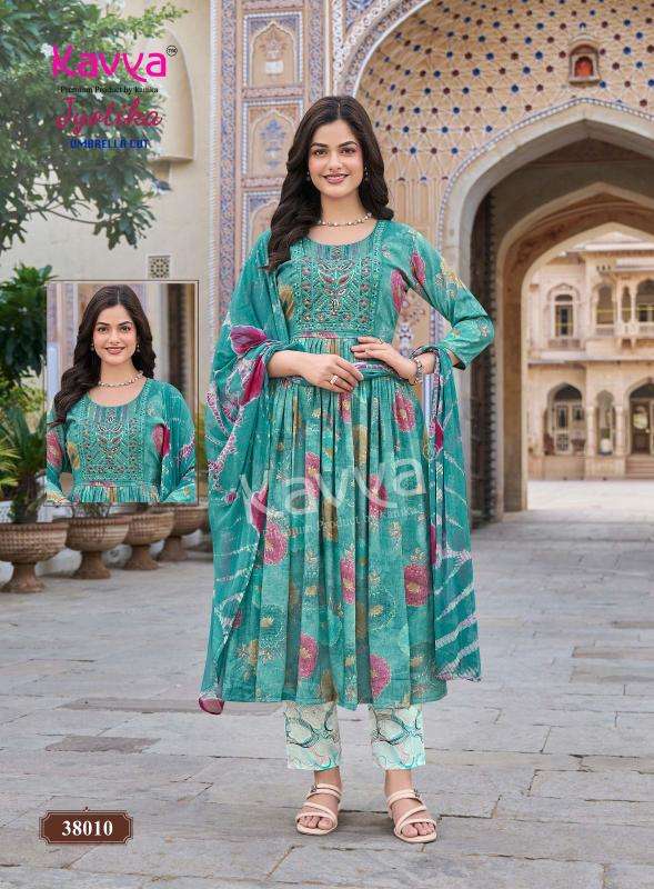 Kavya jyotika vol 38 wholesale kurti set india